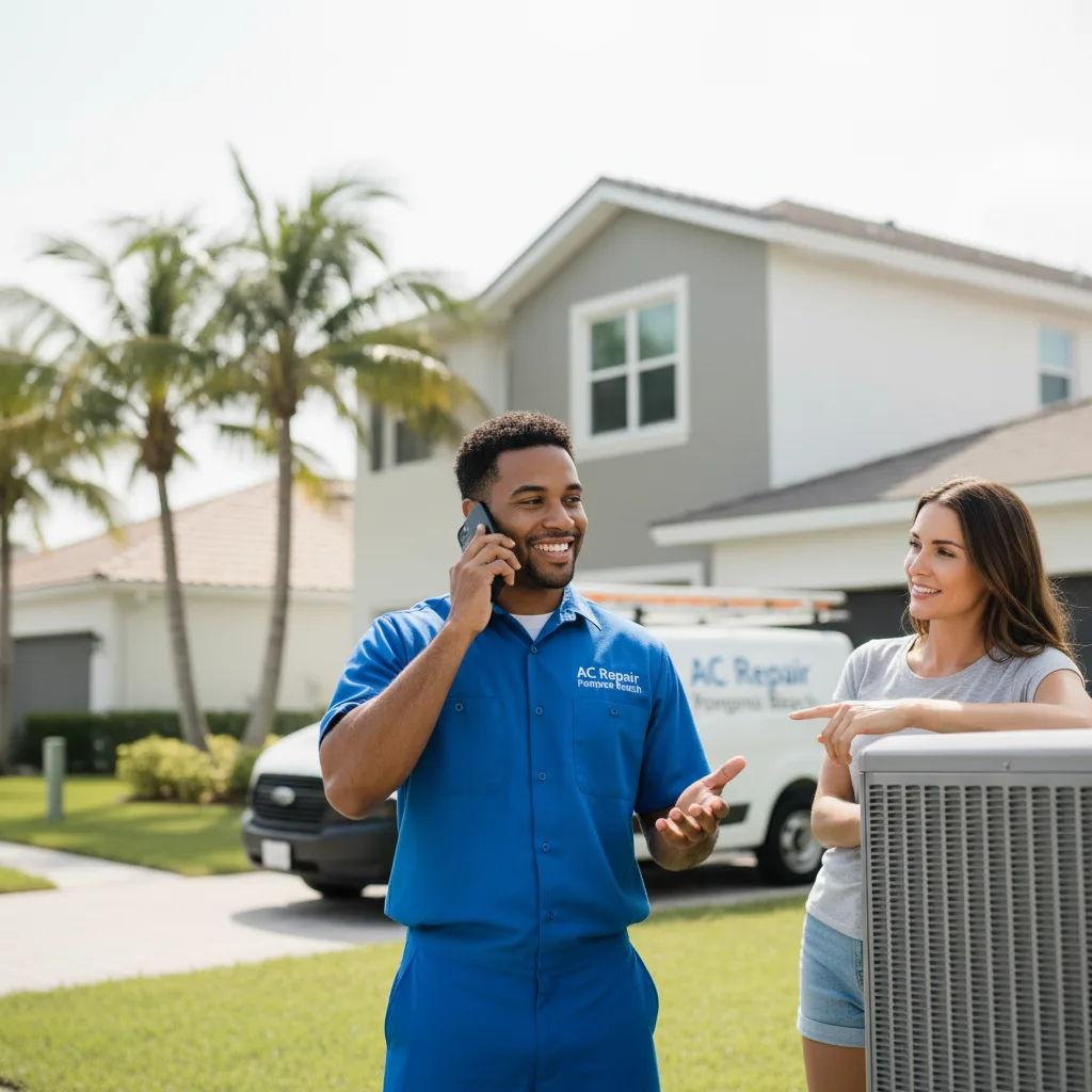 AC Repair Pompano Beach customer support in Harrah